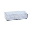PLASTIC RACK FOR 100 POKER CHIPS WITH LID